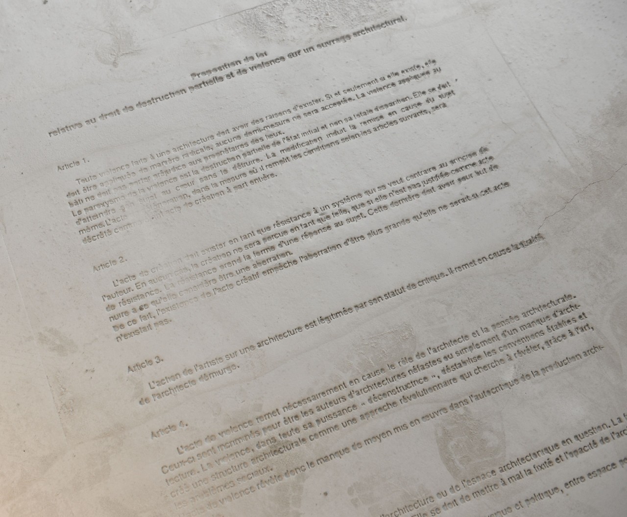 François Dufeil - Oblitération