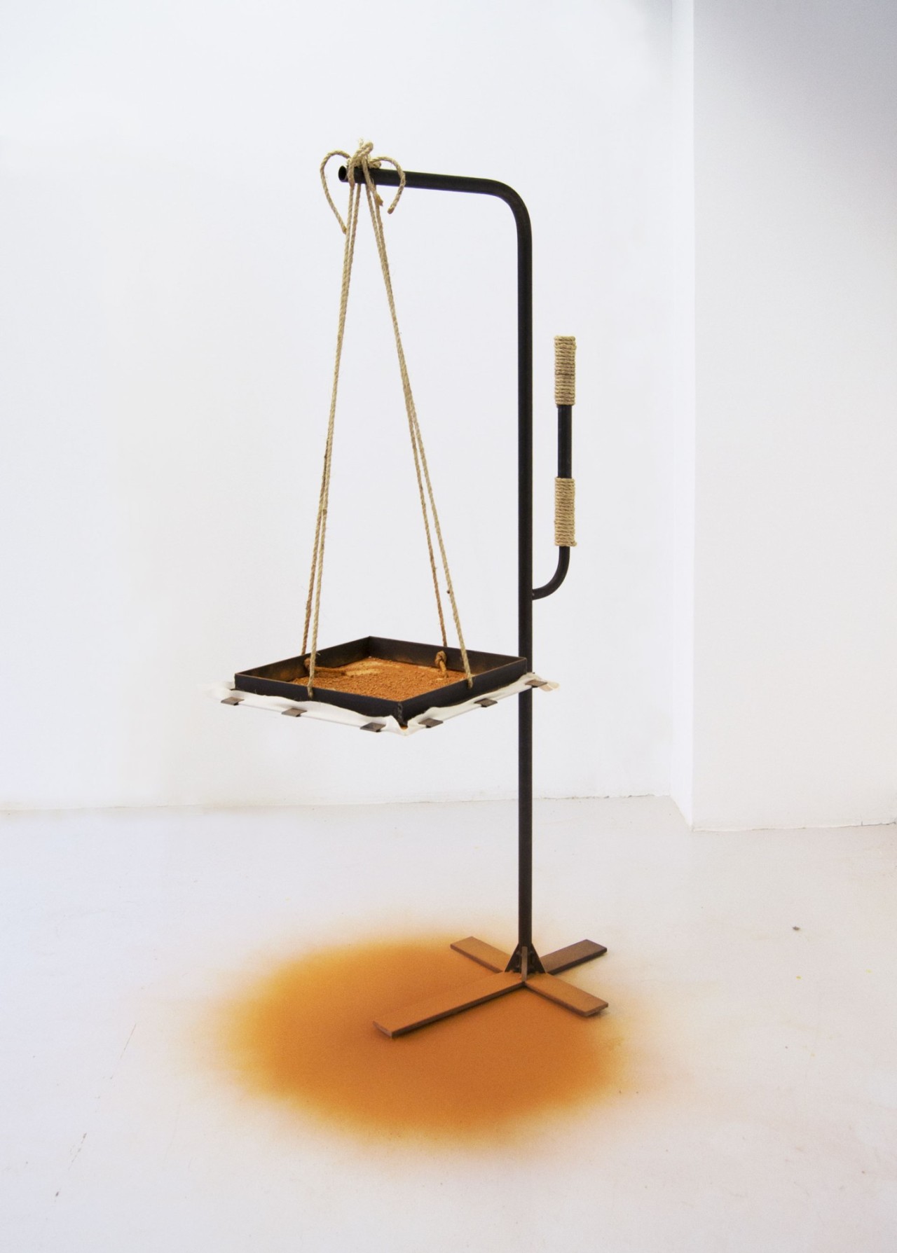 François Dufeil - Pilon à bras + Tamis à poussières